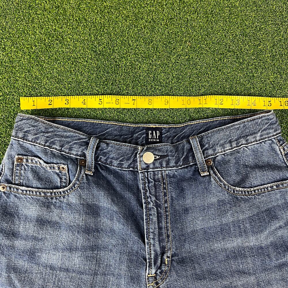 Gap Stone Wash Denim High Rise 5" Relaxed Jean Short 29T - Picture 4 of 5